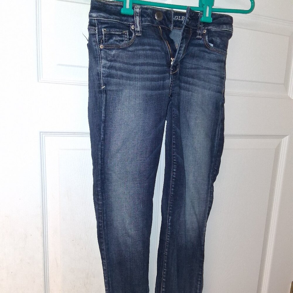 American Eagle Super SUPER Stretch Jeans Women’s 0 Skinny 9589